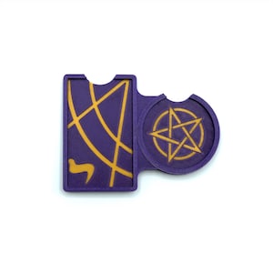 Bandeja Porta Cartas / Tokens de Un Personaje Para Blood on the Clocktower (BOTC) - Accesorios, componentes y mejoras para juegos de mesa.