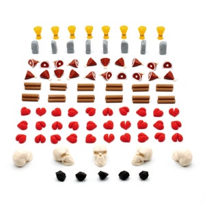 Full Upgrade Kit for Paleo Base Game & A New Beginning Expansion - 88 Pieces | Board Game Accessories