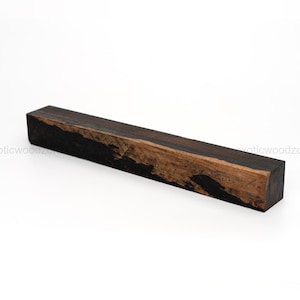 2&quot;x 2&quot;x 6&quot;-Gaboon Ebony Turning blank | DIY Projects | Turning Wood Blocks
