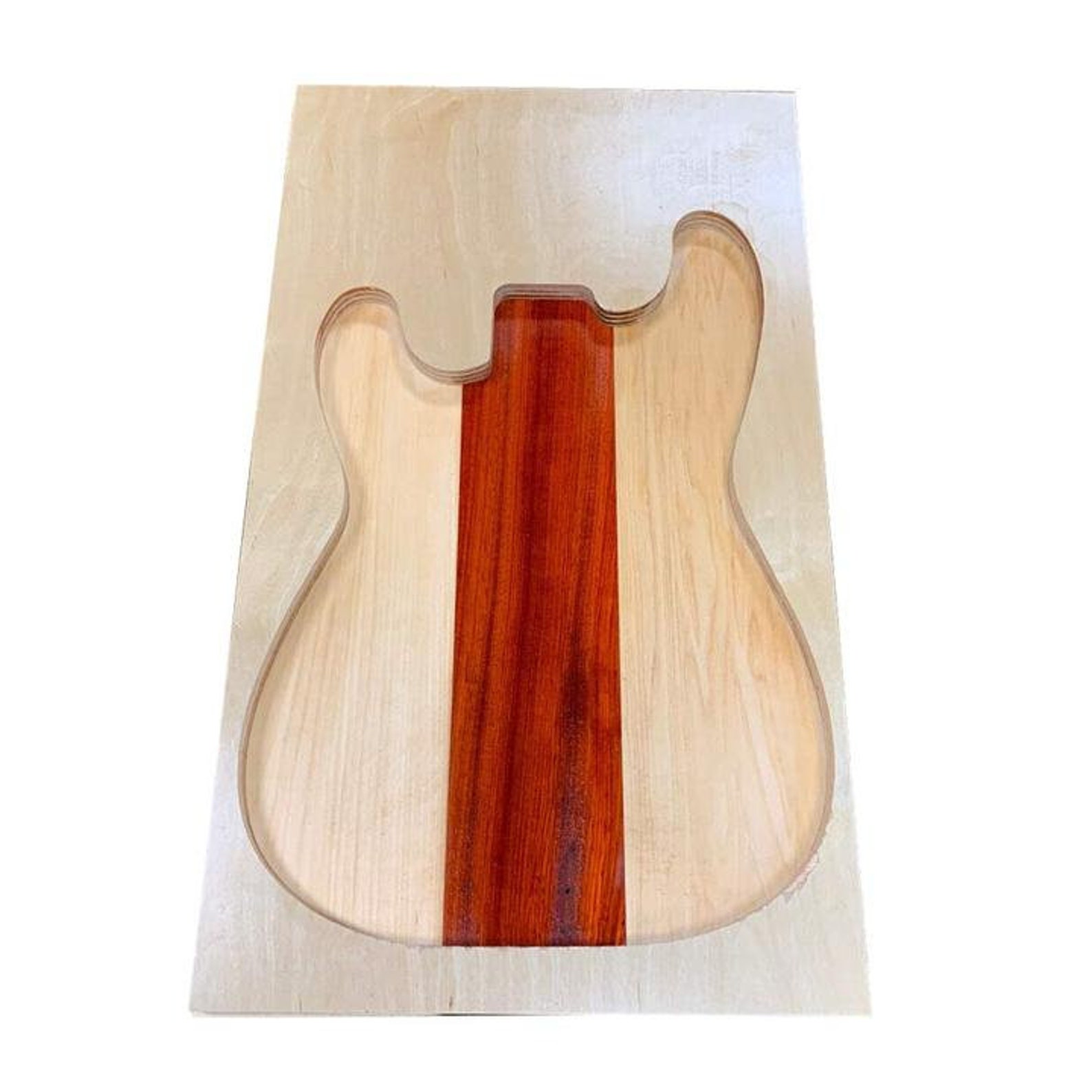 Exotic Padauk & Basswood Guitar Body Blanks Etsy