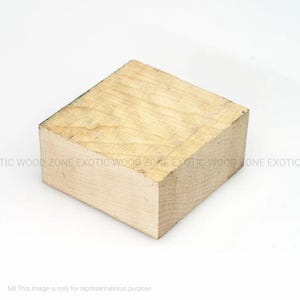 6&quot;x6&quot;x2&quot;-Hard Maple Bowl Blank