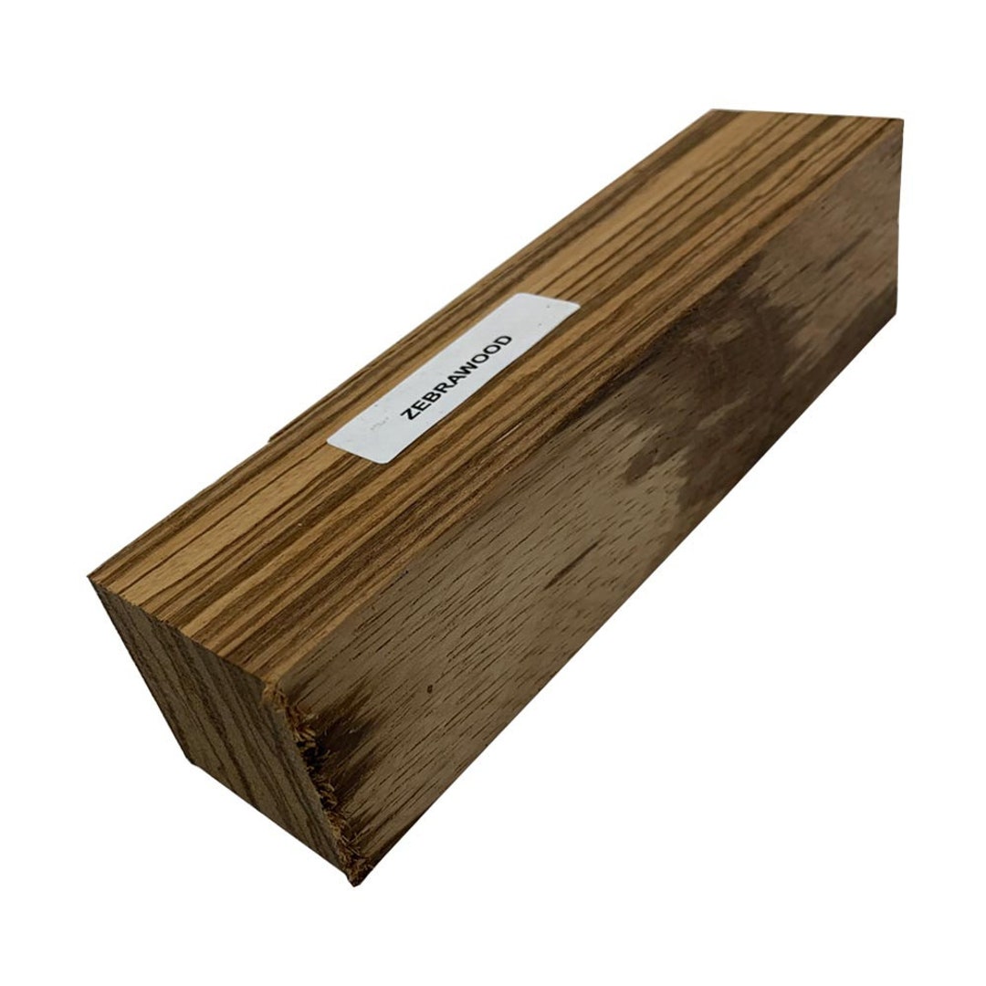 Turning Wood Blank 2 X 2 Zebrawood Wood Lathe Etsy