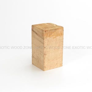 1.5&quot;x1.5&quot;x3&quot;-Hard Maple Bottle Stopper Blank