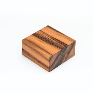 8&quot;x8&quot;x3&quot;-Goncalo Alves/Jobillo Turning Bowl Blank