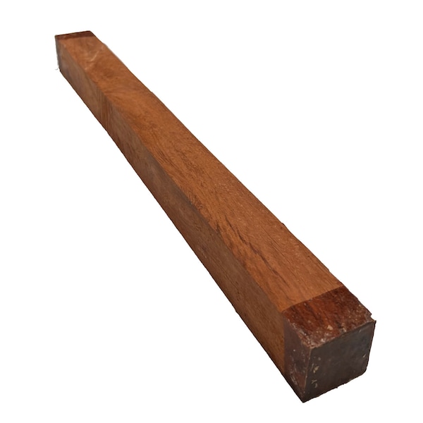 Honduras Rosewood Turning Wood Blank Exotic Wood Pool Cue Spindle Kiln Dried Lumber Square Wood Block - Pick your size