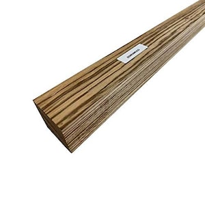 Uma peça de torneamento em branco de tamanho 2&quot; x 2&quot; x 12&quot; polegadas, quadrados de torneamento em branco adequados para torneamento de madeira