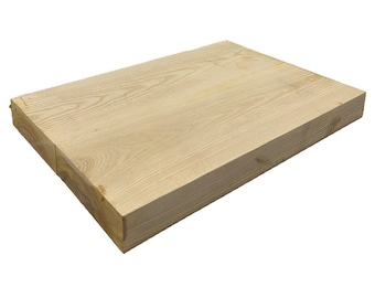21″x14″x2″-White Ash Wood Acoustic/Electric Guitar Body Blank