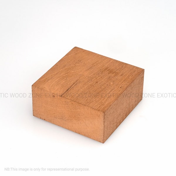 Spanish Cedar Bowl/Platter Blank Turning Lumber Square Kiln Dried Wood Block - Pick your Size