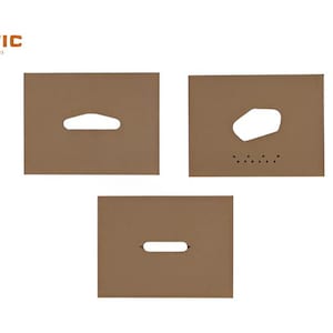 Ensemble de modèles de guitares style micros Telecaster (SKU : 13940) - Zone des bois exotiques