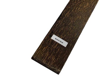 Schwarze Palme Dünne Stockholz | 3/8 "x 1 1/2" - 3 ''| Edelholz | Holzarbeiten | Holzklötze | Dünnes Holzbrett | Dünnes Massivholz