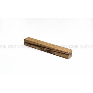 3/4&quot;x 3/4&quot;x 5&quot;-White Limba Wood Pen Blank