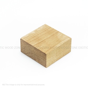 5"x5"x2"-Alder Wood Bowl Blank - Turning Lumber Square Wood Block, Kiln Dried