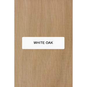 Exotic Wood Zone Pack of 4, White Oak 3/4&quot; x 2&quot; Lumber Boards | Cutting Board Block | Cabinet Making | DIY | Wood Craft | Wooden Roofing