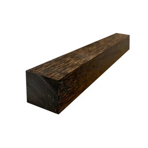 Black Palm Turning Wood Blank 2&quot; x 2&quot; x 18&quot;