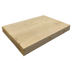 28″x18″x2″-White Ash Wood Explorer Guitar Body Blank