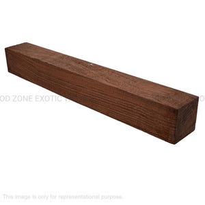 Sapele Exotic Wood Turning Blank- (2&quot;x2&quot;) Pick your size