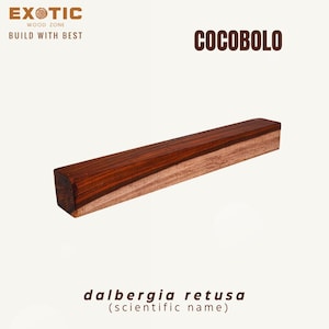 2&quot;x2&quot;x12&quot;-Cocobolo Exotic Wood Turning Blanks