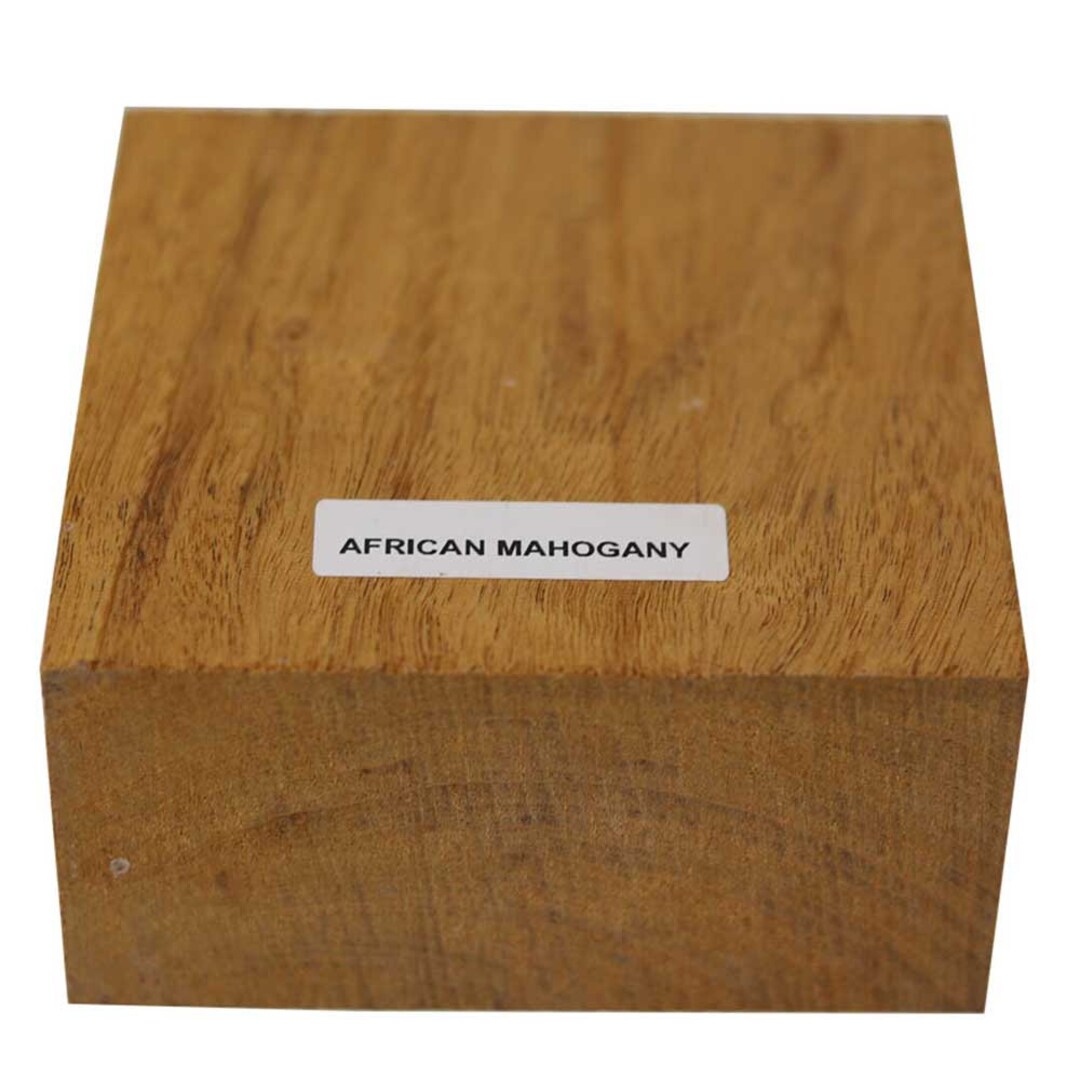 African Mahogany / Khaya Wood Turning Bowl Blanks 8 X 8 X 2 Wood Blanks