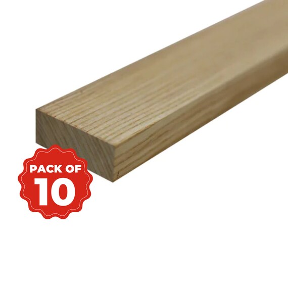 Paquete de zona de madera exótica de 10, fresno blanco 3/4 x 2 x 16 tablas  de madera / bloque de tabla de cortar / artesanía de madera / tablas de  cortar queso / bricolaje -  México