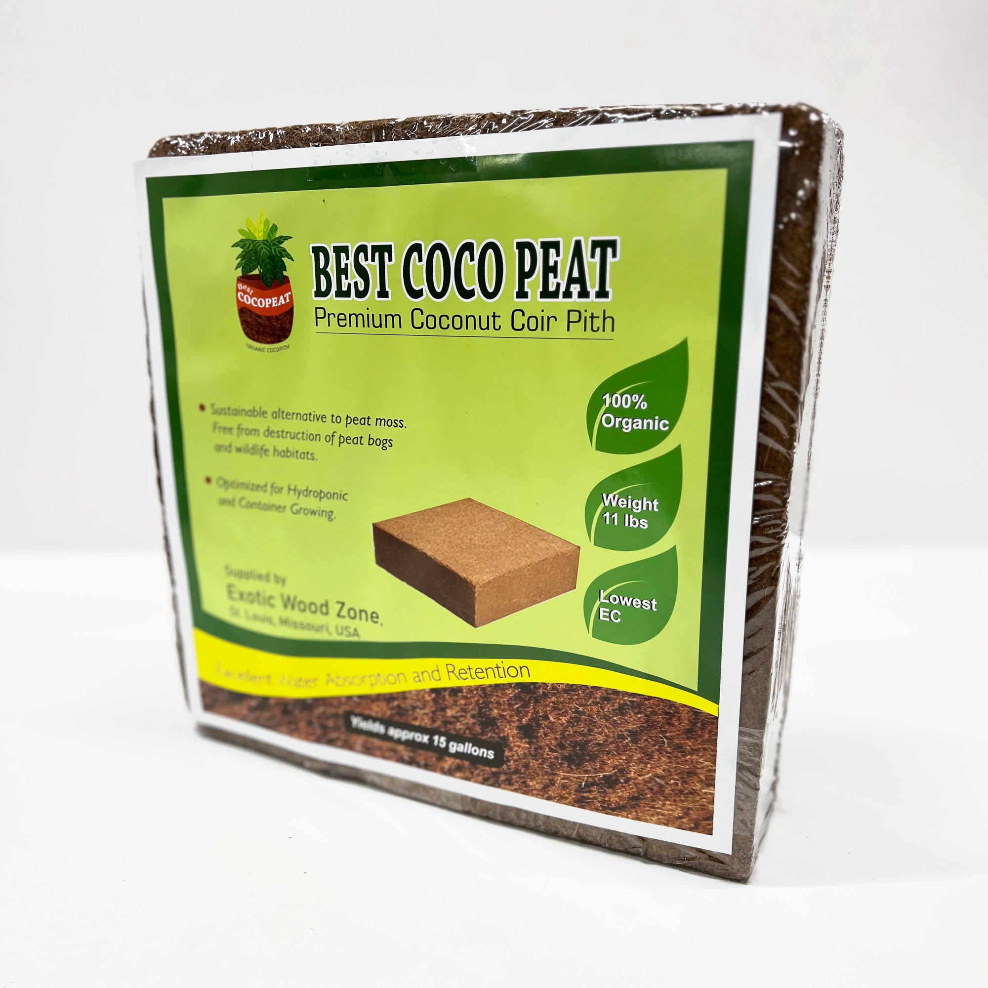 Coco Coir Husk Chips Mixed Grow Bags for USA Market - China Cocopeat Grow  Bag, Hydroponic Cocopeat