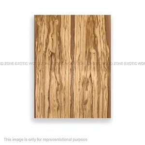 Olivewood Bookmatched Guitar Drop Tops 21&quot; x 7&quot; x 1/4&quot;