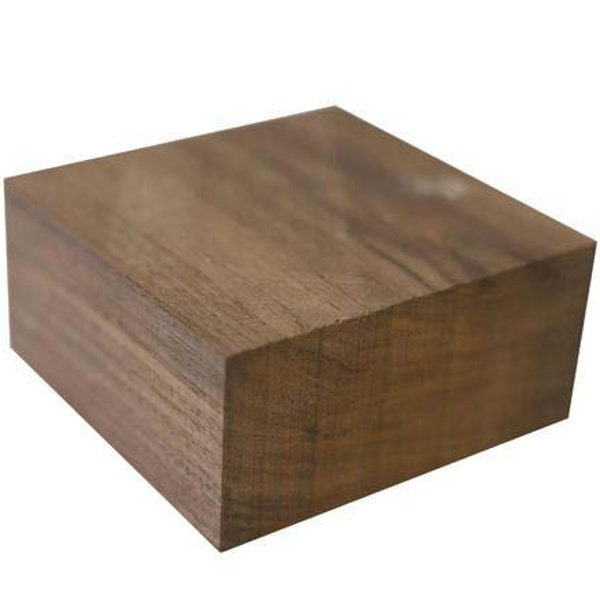 Pack of 1, American Walnut Wood Bowl Blanks | Turning Blanks | Square wood | Bowl Making | Hard Wood | Vases | Decorative Items