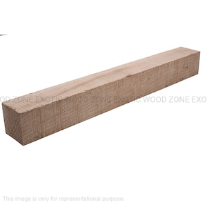 Madeira exótica de bordo duro para torneamento em branco - (2&quot;x2&quot;) Escolha seu tamanho
