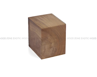 2&quot;x2&quot;x3&quot;-Teak Flaschenverschluss Rohlinge | Echte Teakholz Drechselrohlinge für DIY, Holzbearbeitung, Drechselprojekte, Teakholzschaft