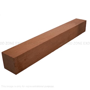 Five Pieces Turning Blanks of size 1-1/2" x 1-1/2" x 3" inches, Suitable Turning Blank Squares for Wood Turning