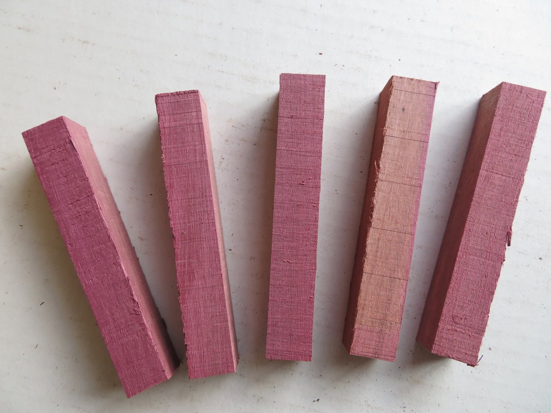 Purpleheart Wood Pen Blanks - Exotic Wood Zone - Exotic Wood Zone