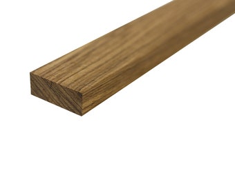 Zebrawood Lumber Board - 3/4" x 2" (4 Pcs) (3/4" x 2" x 24")