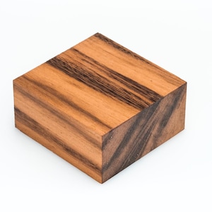 8&quot;x8&quot;x3&quot;-Goncalo Alves/Jobillo Turning Bowl Blank