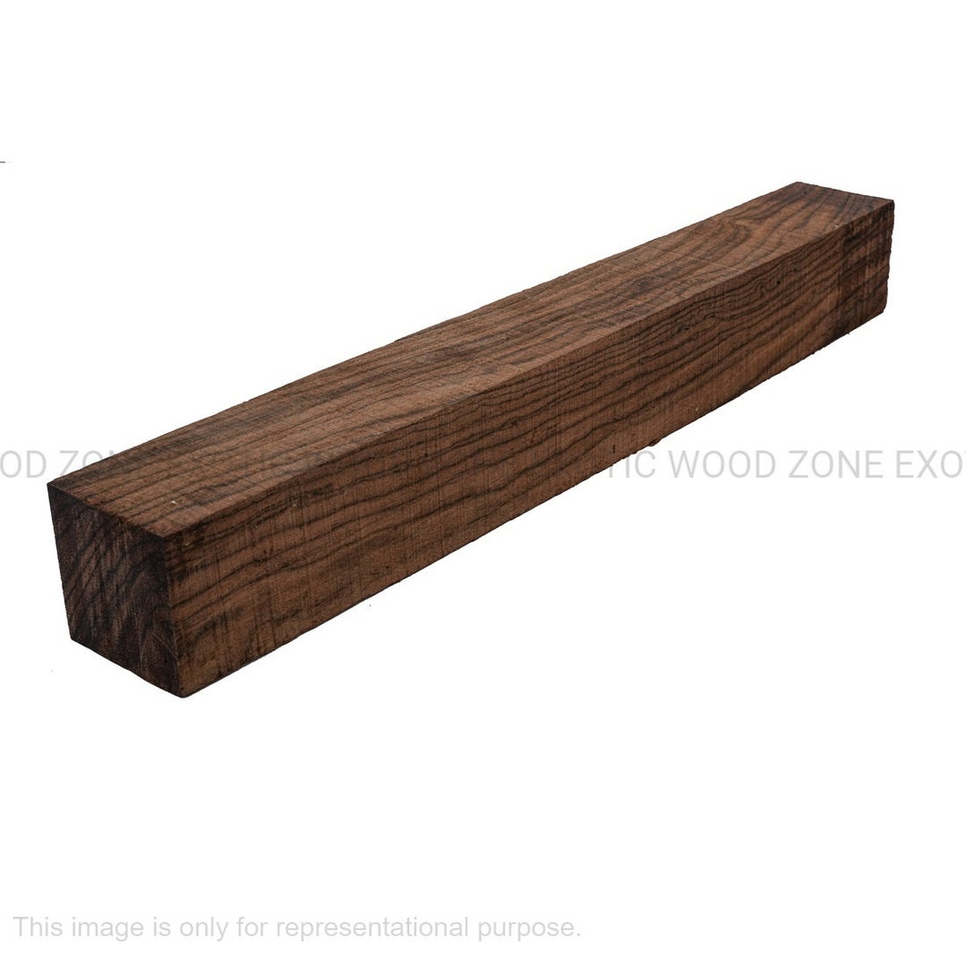 Exotic Cocobolo Wood Turning Blanks, Suitable Turning Blank Squares For Woodturning (1, 2\" X 2\" X 12