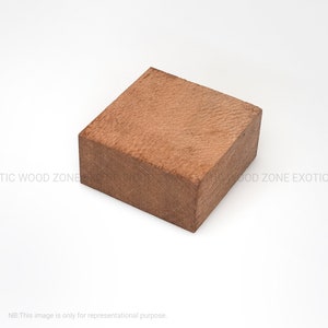 6&quot;x6&quot;x3&#39;&#39;-Leopardwood Bowl Blank