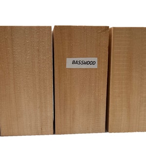 Solid Basswood Wood Slat Plank 1/4 X 4 X 12 Long Woodworking 
