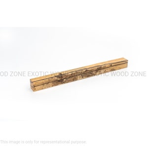 Black And White Ebony Turning Blanks(1&quot; x 1&quot;)- Pick your Size