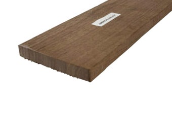 Pack of 1 Exotic Thin Stock Lumber Boards of size 3/8" X 1-1/2" X 16", Suitable Thin Stock Lumber Board for Wood Crafting