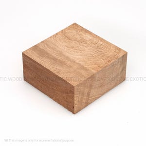 Sapele Wood Bowl Blank-(Thickness - 2&quot;) Ideal for Woodturning, Carving & Handmade Crafts | Premium Quality Wood