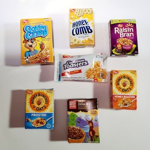 Mini Brands Tiny Food Collectible Magnets | BREAKFAST CEREALS DRINKS | Foodcore Kitchencore Chefcore Chef Baker LunchLady Aesthetic Foodtok