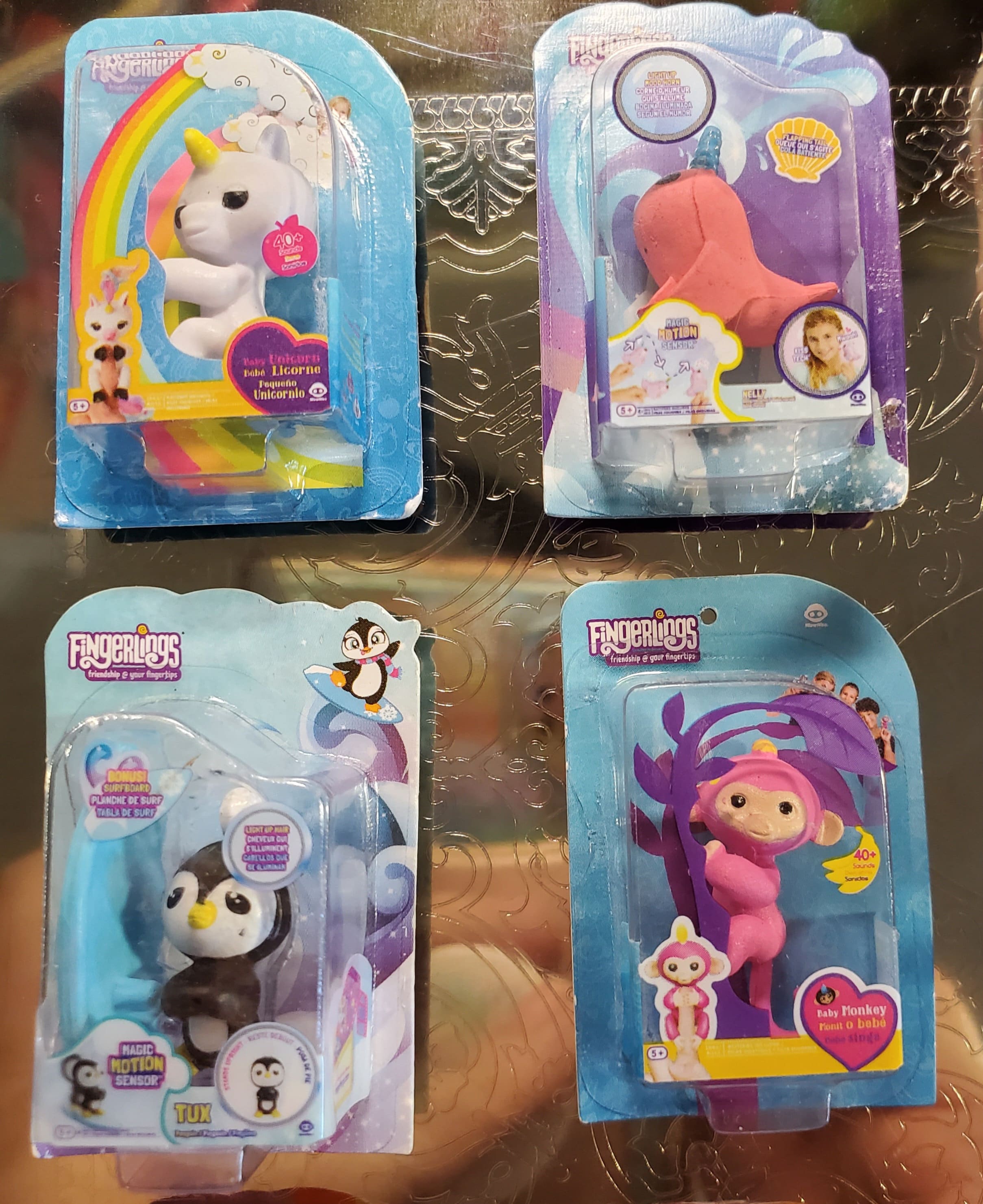 Fingerlings singe et licorne de Wowwee