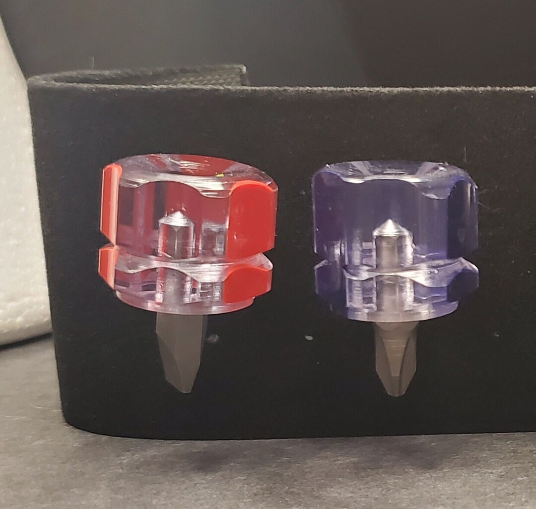 Functional Stubby Screwdriver Earrings Small Flathead Philips