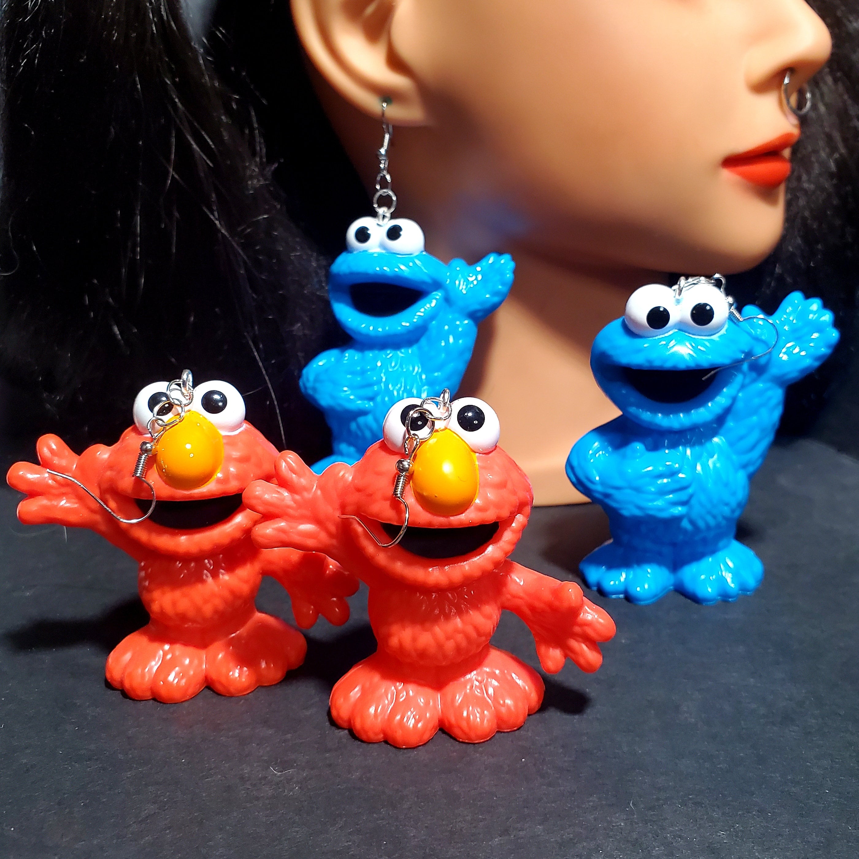 elmo cookie monster toys