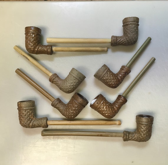 Reed Pipes short Reed Pipe Antique Pipe Heritage Pipe Etsy
