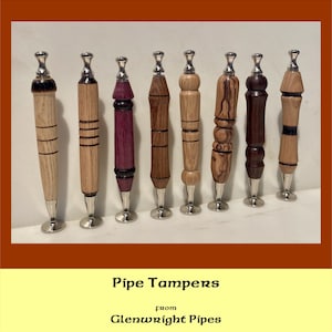 Hand-Crafted Pipe Tamper, Pipe Tamper, Pipe Tool, Pipe Accessory, Wood Pipe Tamper, Unique Gift