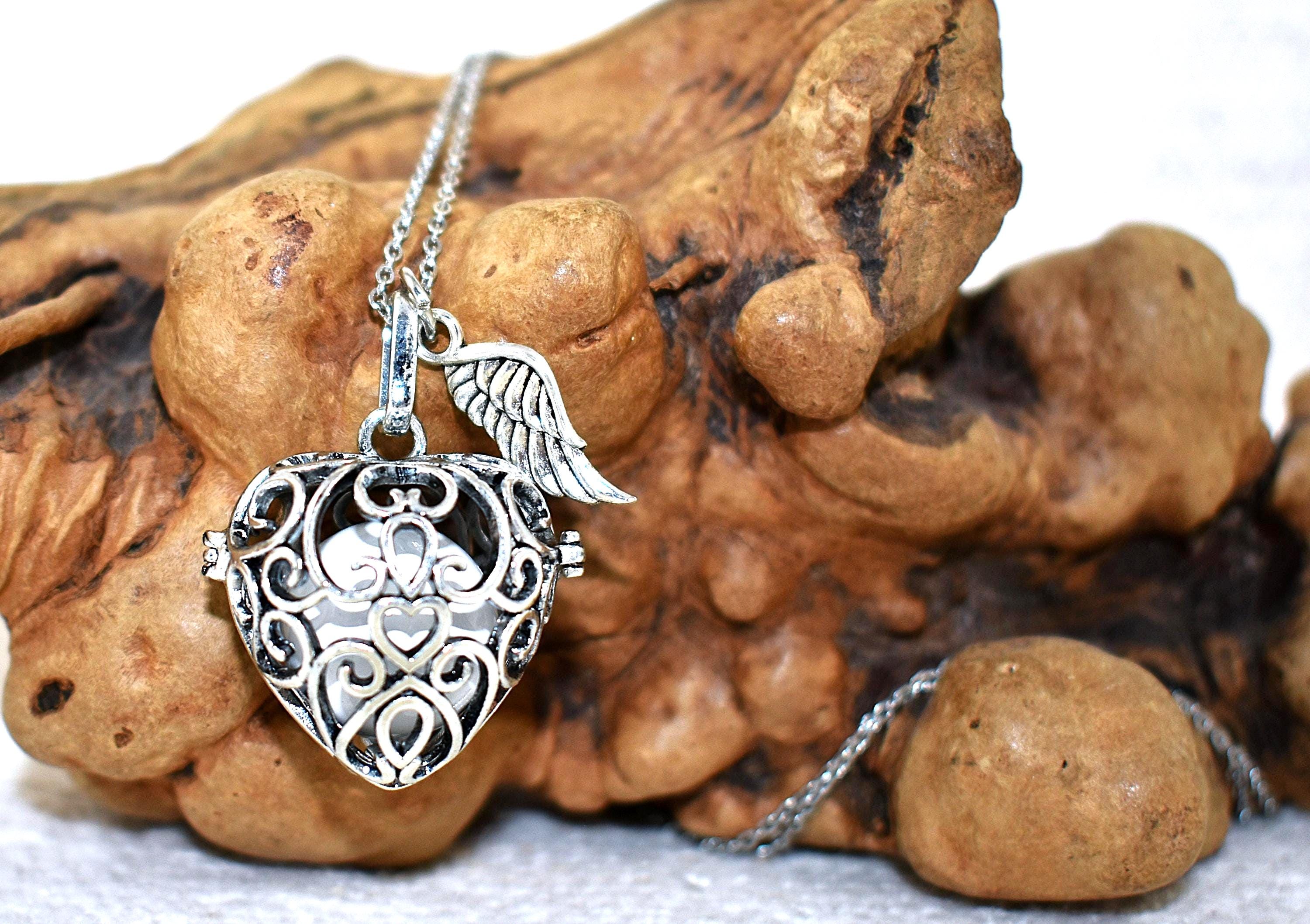 30mm Sterling Silver Harmony Ball Pendant - Etsy
