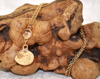 Gold Seashell Necklace: 18K Plated Beach Jewelry Gift