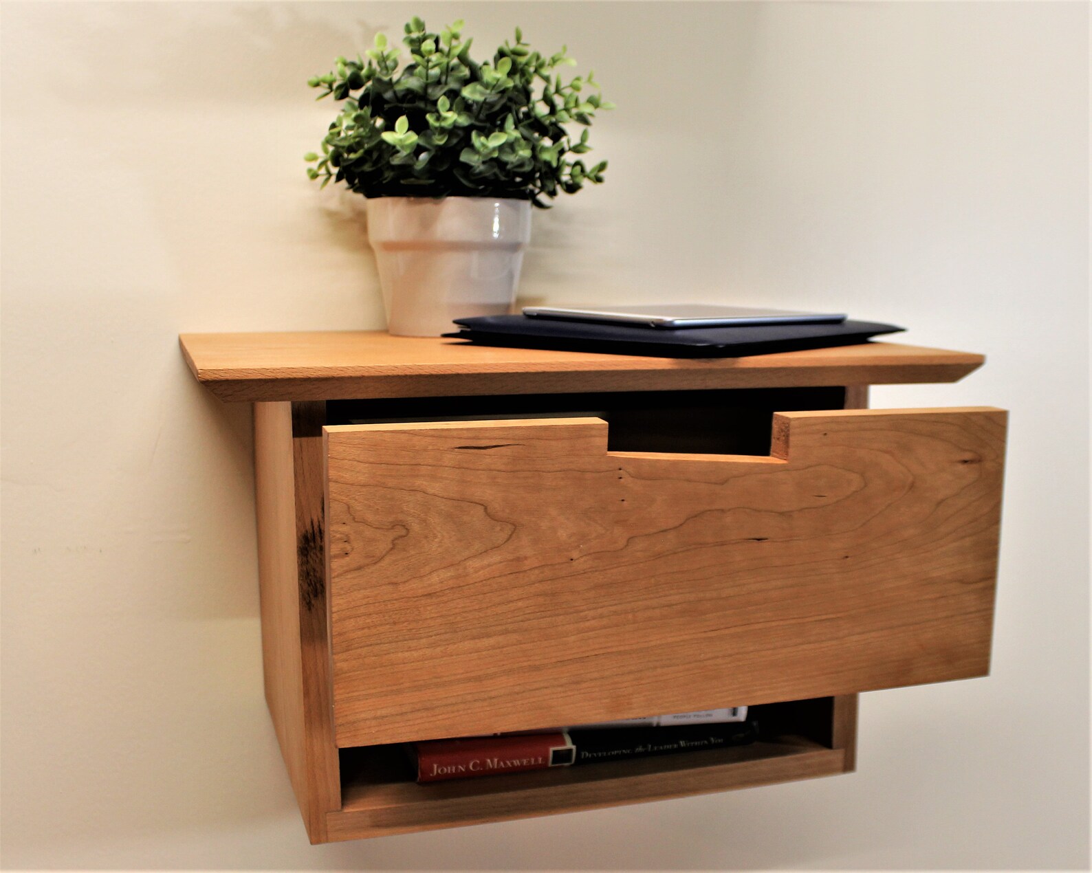 Floating Night Table and Shelf Combo Deal Etsy