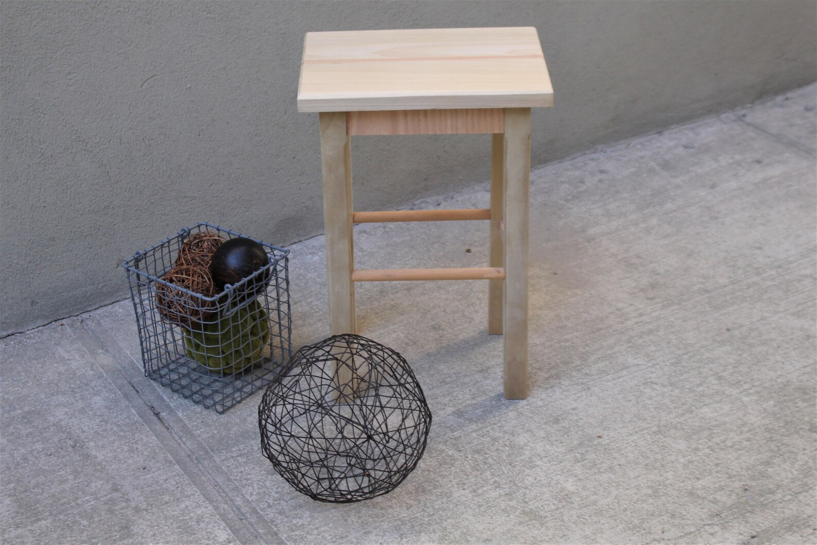 Wooden Stool Mudroom Small Stool Entryway Stool Plant Etsy