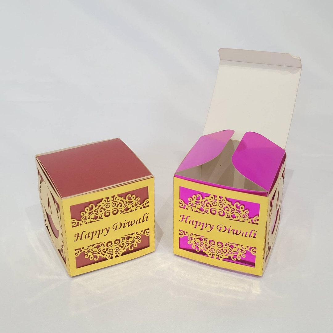 5 X Diwali Gift Diwali Favour Boxes Diwali Boxes Etsy UK