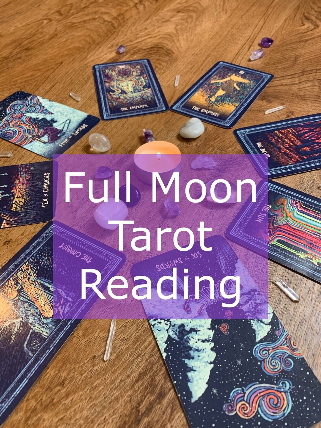 Full Moon Tarot Spread Etsy